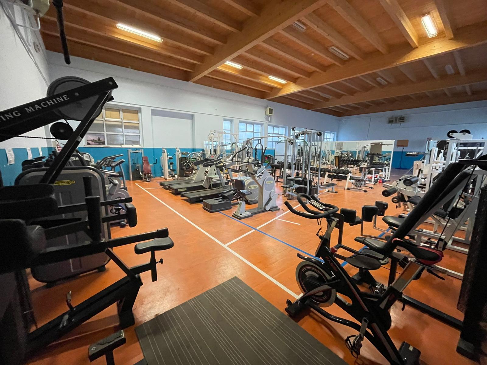 Sala attrezzi di ASD Progetto Salute – Canosa Sannita